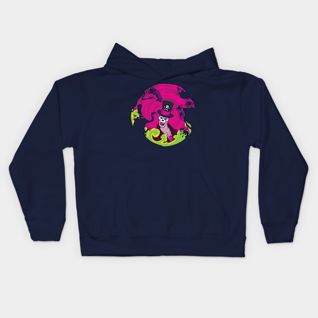 Evil Doctor Kids Hoodie by Daletheskater